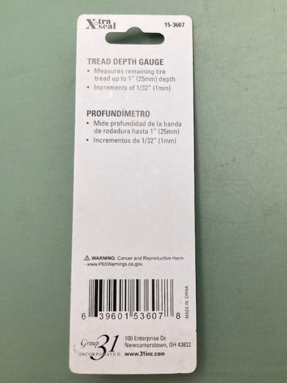 QTY 2 Xtra Seal 15-3607 Tread Gauge New Genuine