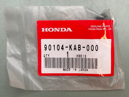 Honda 90104-KAB-000 FLANGE BOLT New Genuine