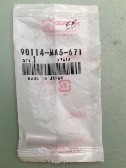 Honda 90114-MA5-671 BOLT New Genuine