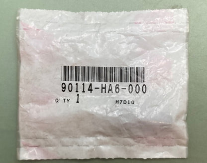 Honda 90114-HA6-000 BOLT, HANDLE LEVER PIVOT New Genuine