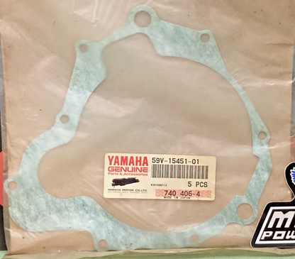 New Genuine Yamaha 59V-15451-01 Crankcase Cover Gasket