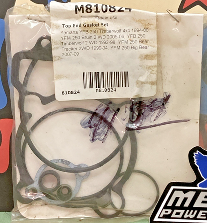 New Genuine Moose Racing M810824 Top End Gasket Set Incomplete Set