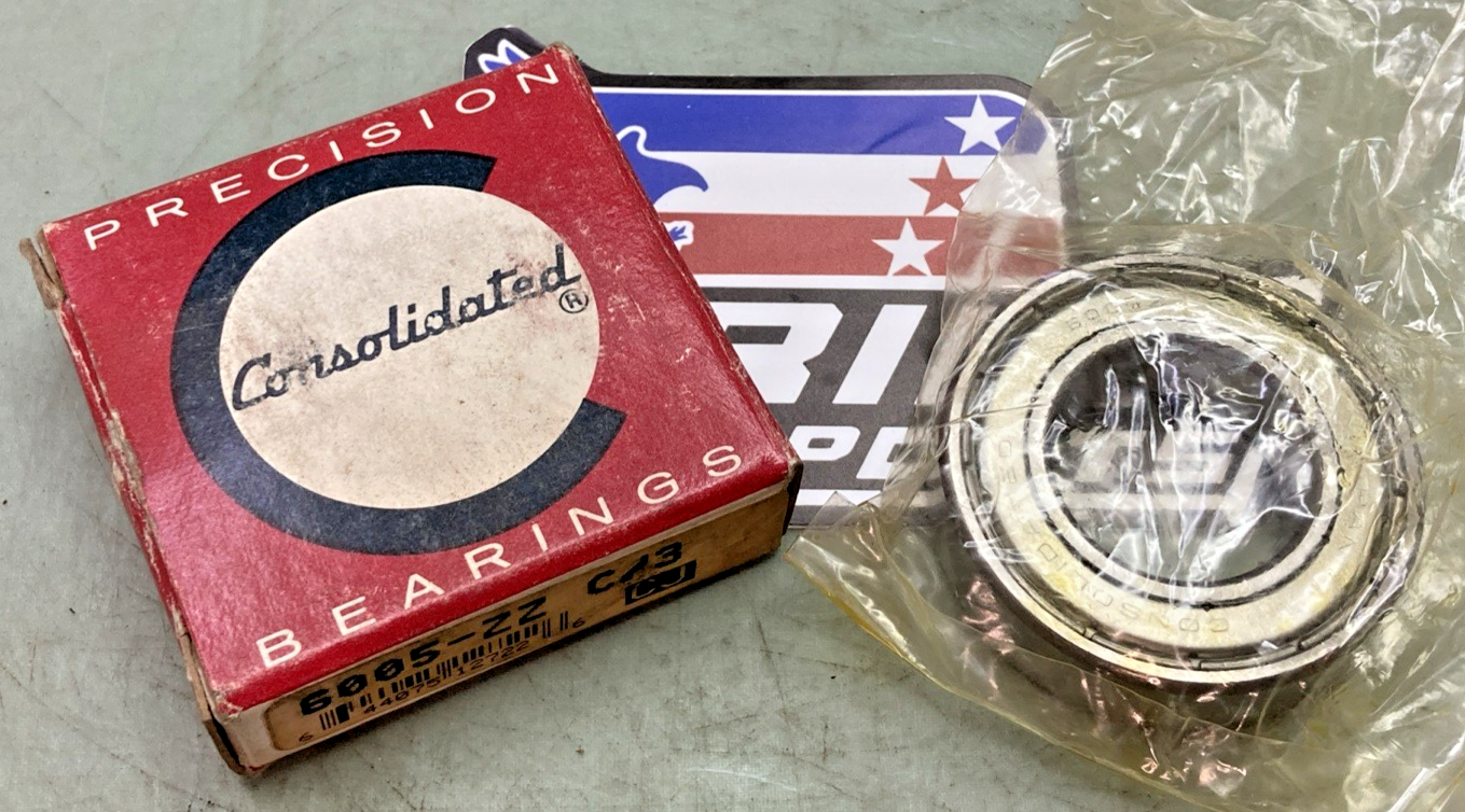 New Genuine Consolidated 6005-ZZ C/3 Ball Bearing