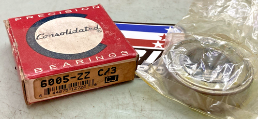 New Genuine Consolidated 6005-ZZ C/3 Ball Bearing