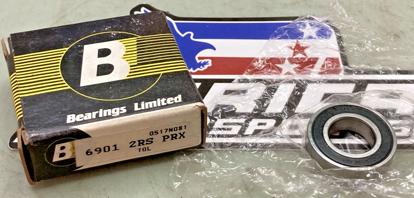 New Genuine Bearings Limited 6901 2RS PRX Bearing