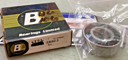 New Genuine Bearings Limited 6202 2RSC3 TOL Bearing