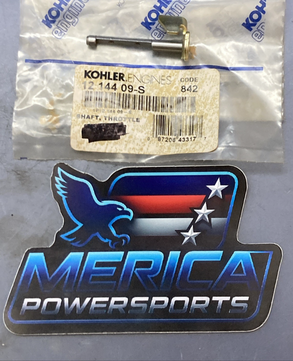 New Genuine Kohler 12 144 09-S Throttle Shaft