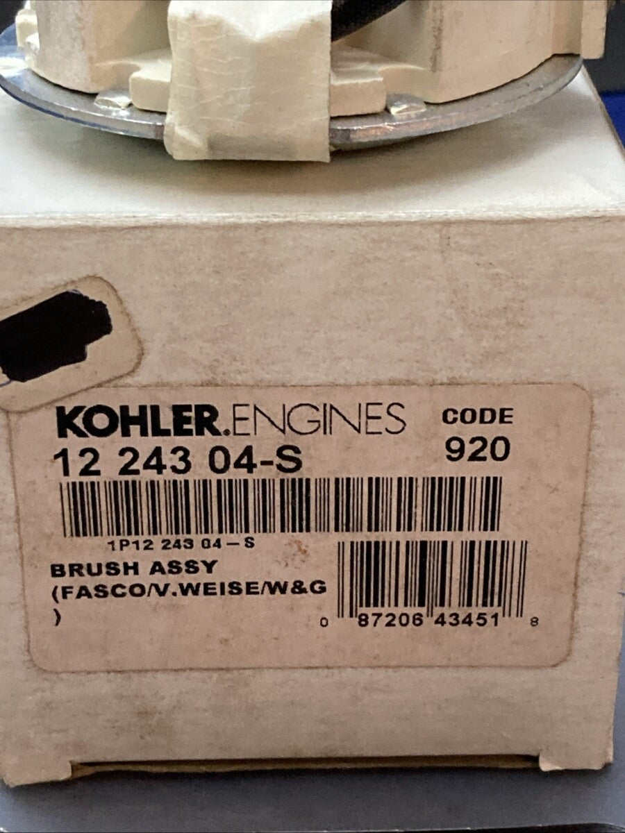 New Genuine Kohler 12 243 04-S Brush Assembly