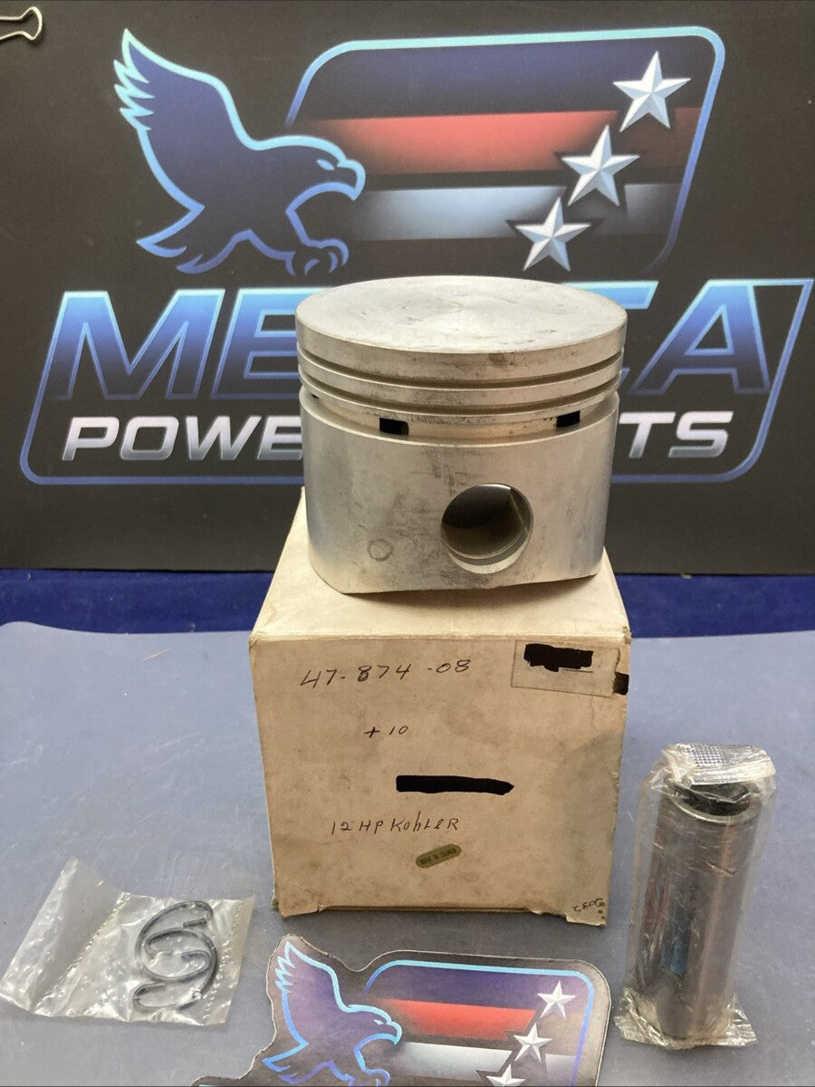 New Replaces Kohler 47-874-08 Piston Assembly Kit