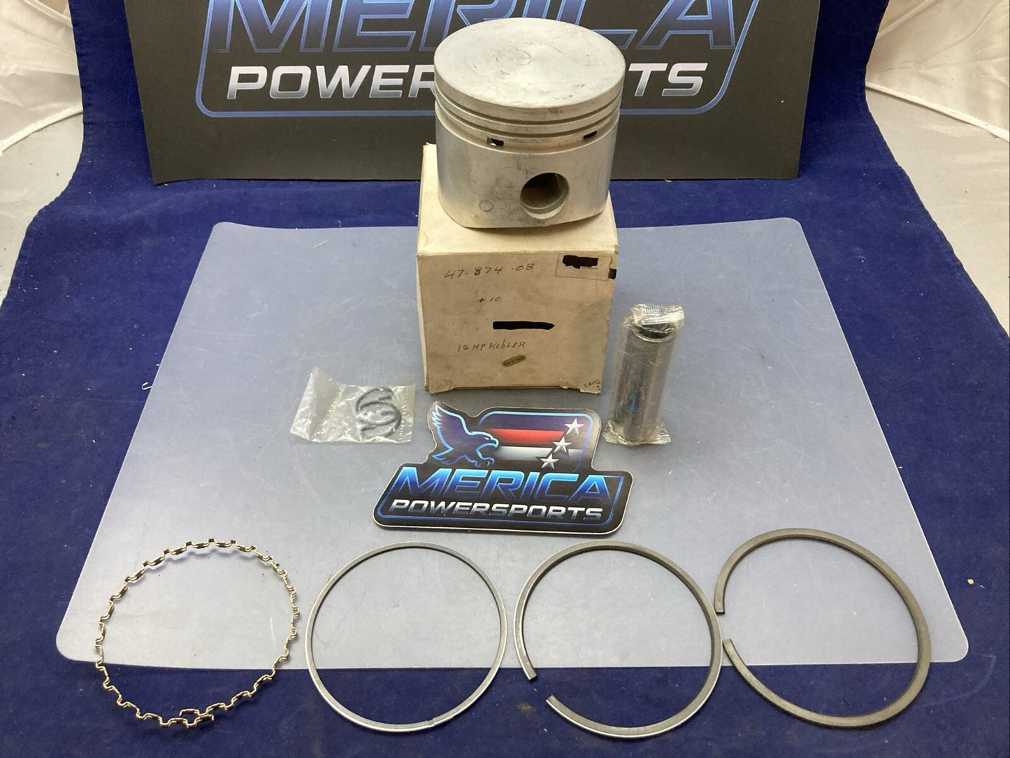 New Replaces Kohler 47-874-08 Piston Assembly Kit