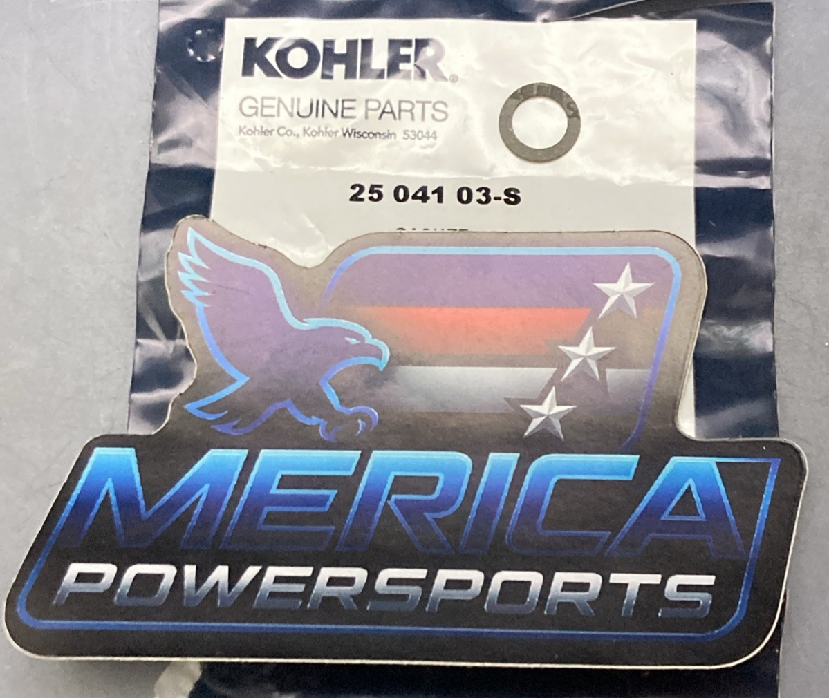 New Genuine Kohler 25 041 03-S Bowl Screw Gasket