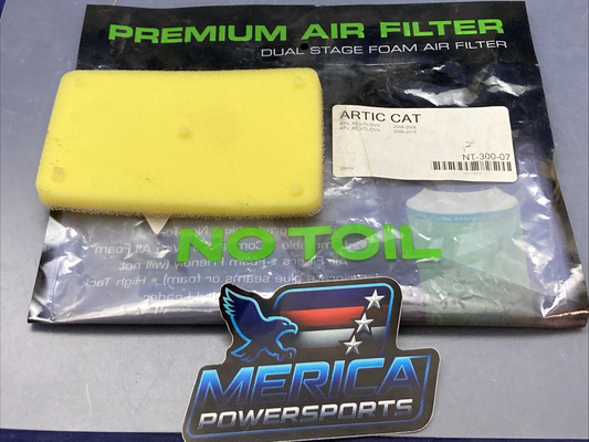 New Genuine No Toil 300-07 Foam Air Filter Replaces 1011-3072