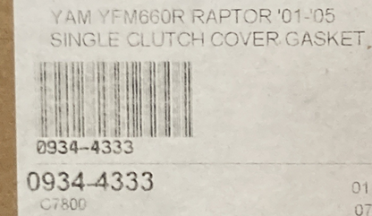 New Genuine Cometic C7800 Clutch Cover Gasket replaces 0934-4333
