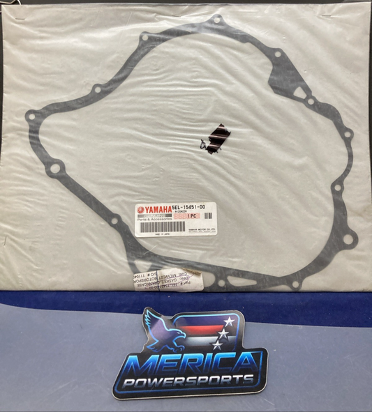 New Genuine Yamaha 5EL-15451-00 Stator Cover Gasket