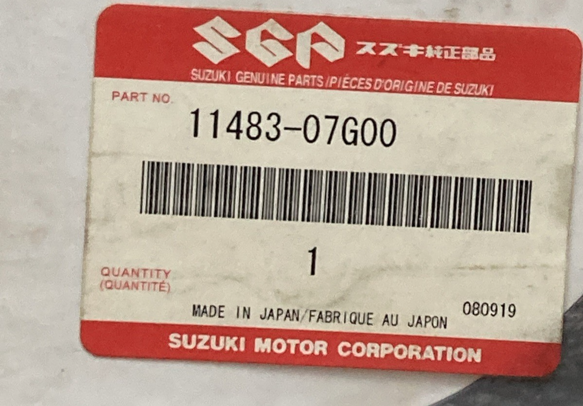 New Genuine Suzuki 11483-07G00 Gasket, Magneto