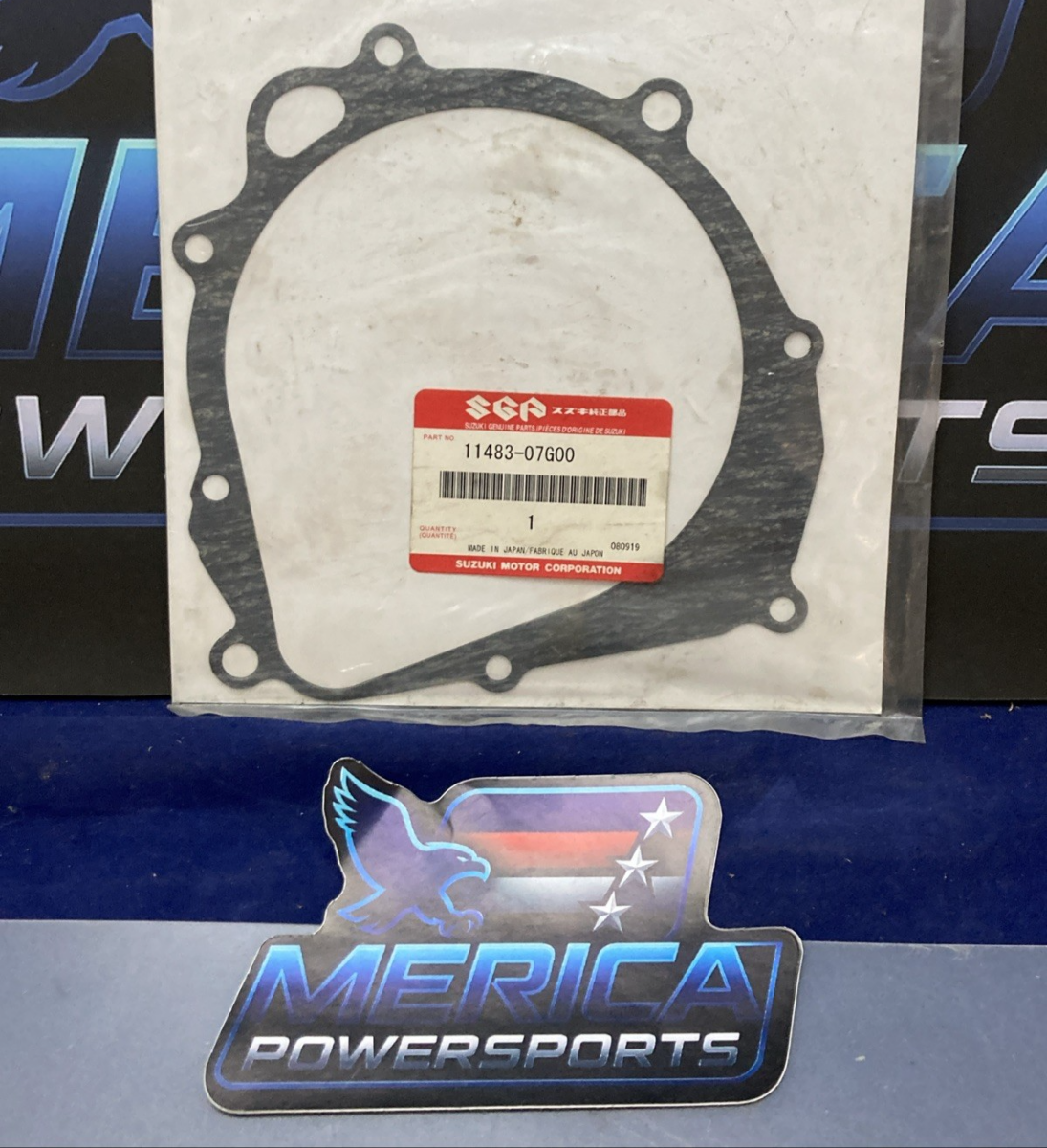 New Genuine Suzuki 11483-07G00 Gasket, Magneto
