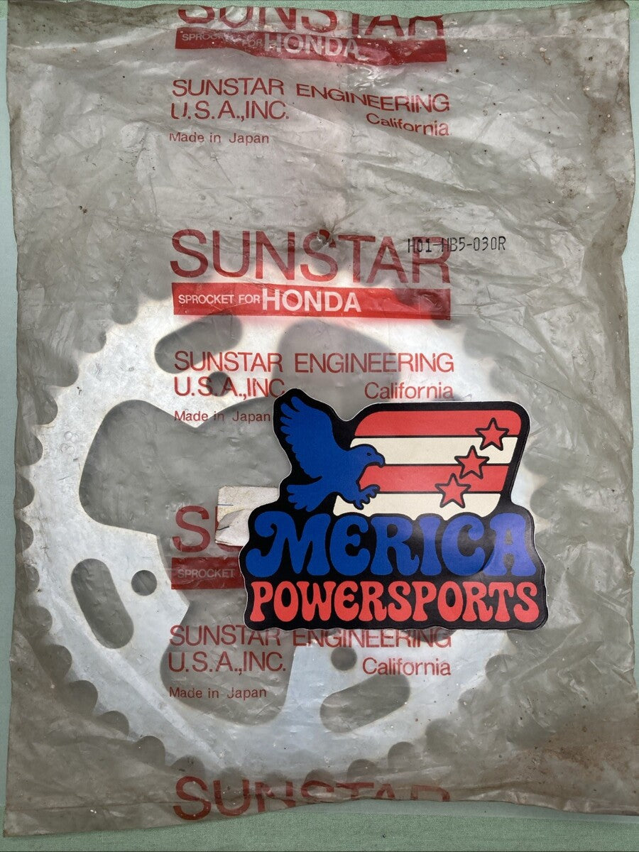 New Genuine Sunstar H01-HB5-030R Sprocket 38T