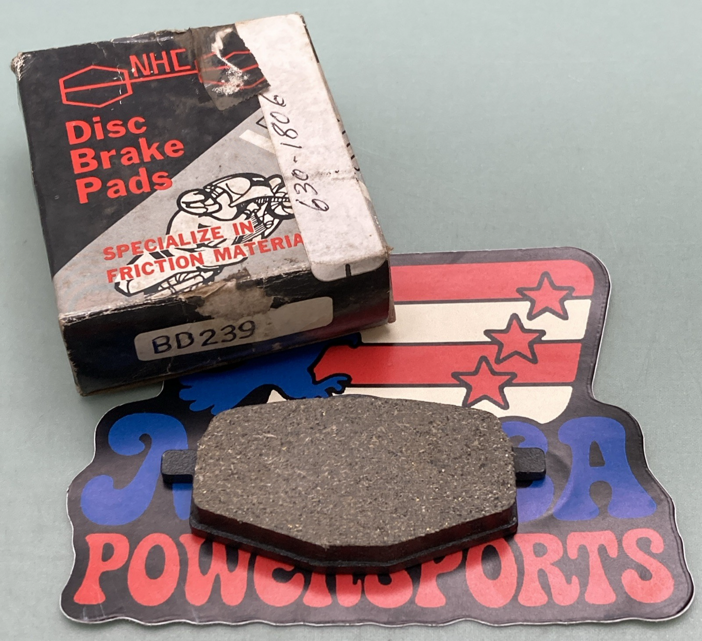 New Genuine NHC BD239 Single Brake Pad