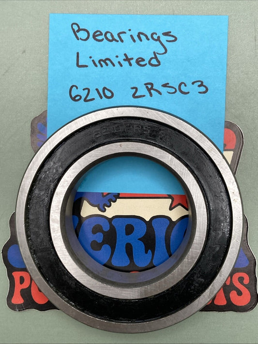 Replaces Bearings Limited 6210 2RSC3 Sealed Bearing