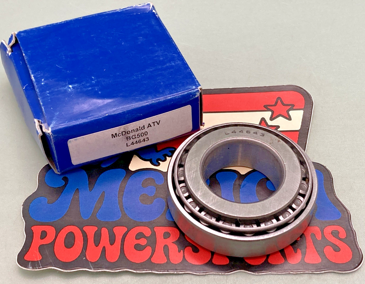 New Genuine McDonald ATV L44643 Wheel Bearing, BG500