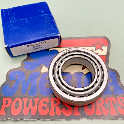 New Genuine McDonald ATV L44649 Bearing Set, BG501 L44610