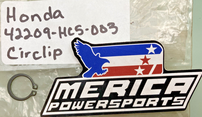 QTY 4 New Replaces Honda 42209-HC5-003 Circlip, FOURTRAX TRX300 TRX400 TRX450