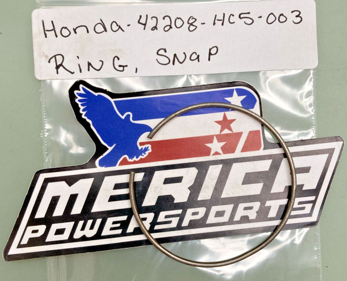 QTY 2 New Replaces Honda 42208-HC5-003 Ring Snap, Fourtrax TRX300 1988-2000