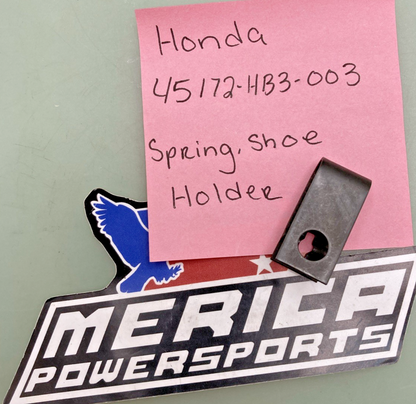 QTY 2 New Replaces Honda 45172-HB3-003 Spring, Shoe Holder