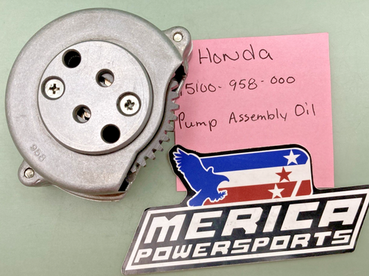 Replaces Honda 15100-958-000 Pump, Assembly, Oil