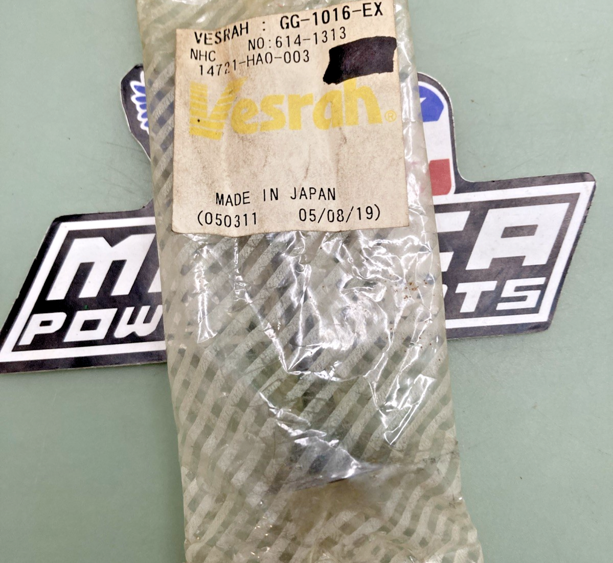 New Genuine Vesrah GG-1016-EX Exhaust Valve, Honda: 14721-HA0-003