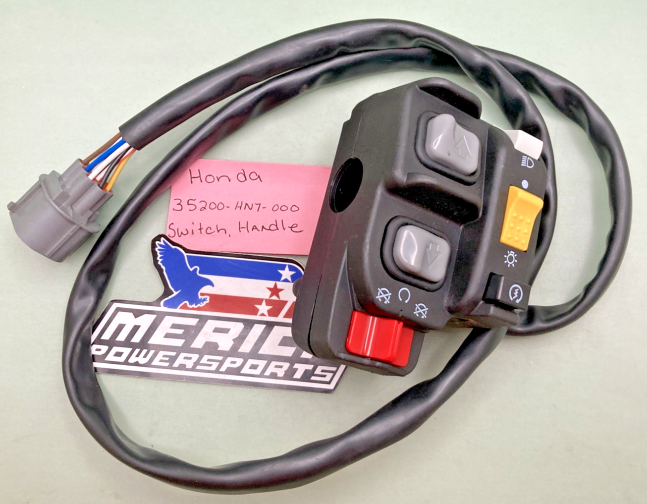 New Replaces Honda 35200-HN7-000 SWITCH, HANDLE