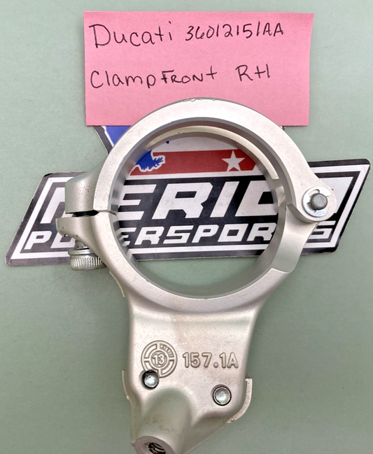 Genuine Ducati 36012151AA Clamp Front RH