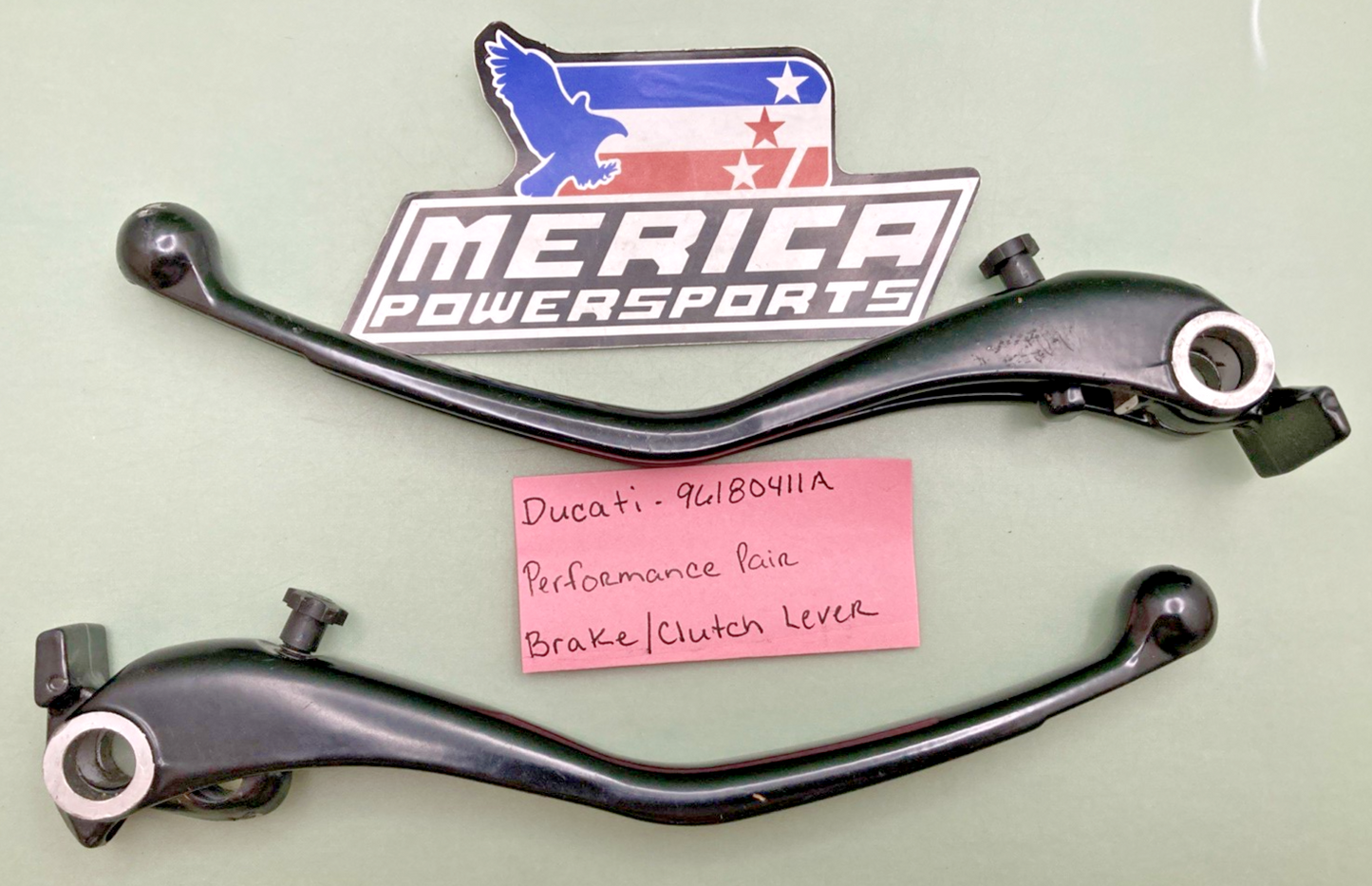 Replaces Ducati 96180411A Performance Pair Brake / Clutch Lever