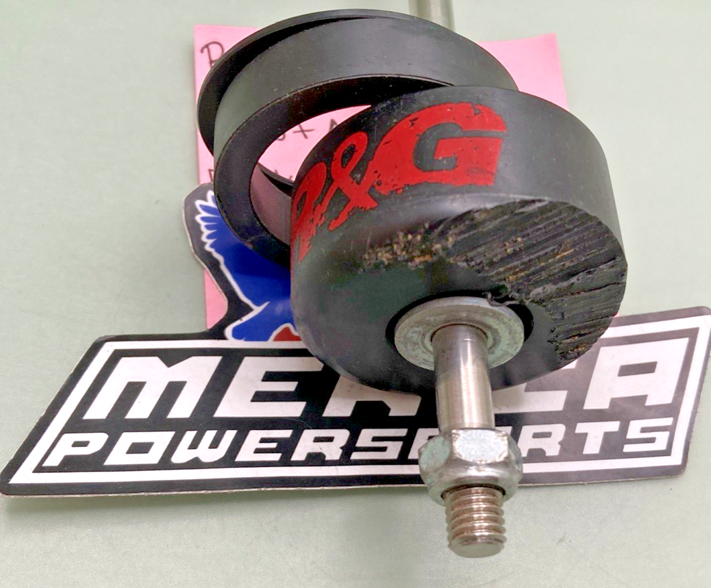 Genuine R&G FP0161BK Front Axle Slider Fork Protector