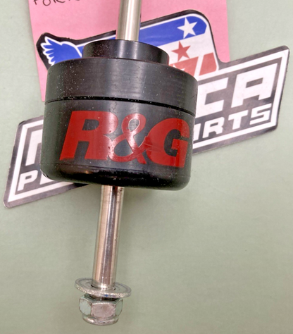 Genuine R&G FP0161BK Front Axle Slider Fork Protector