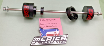 Genuine R&G FP0161BK Front Axle Slider Fork Protector