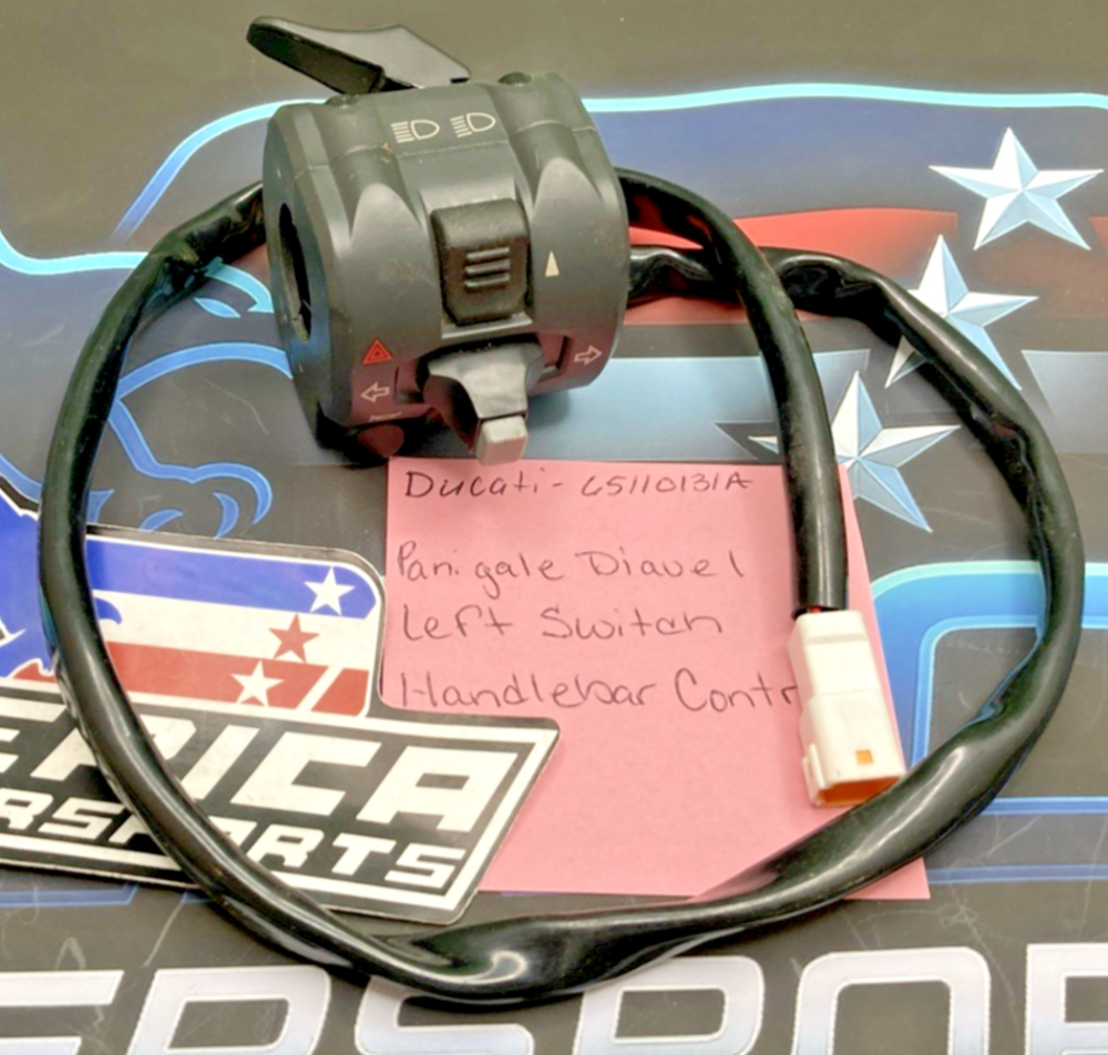 Genuine Ducati 6511013A Panigale Diavel Left Switch Handlebar Control