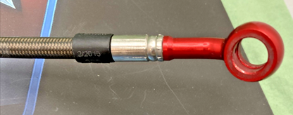 Replaces Ducati Front Line Brake Hoses, 900ss Super Sport