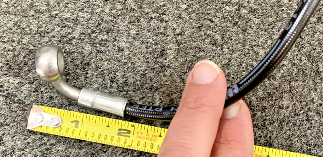 Replaces Ducati Rear Brake Line Hose Set, Monster-696, M696