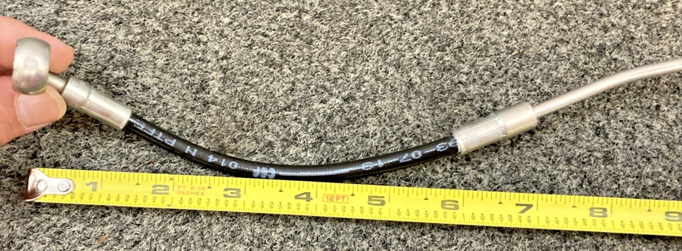 Replaces Ducati Rear Brake Line Hose Set, Monster-696, M696