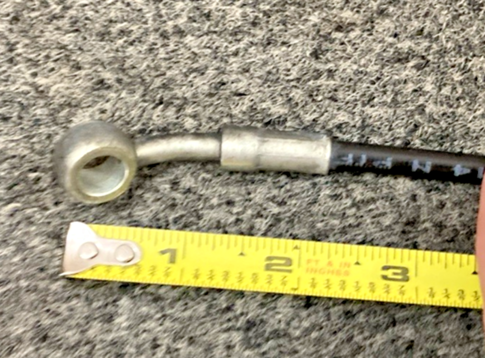 Replaces Ducati Rear Brake Line Hose Set, Monster-696, M696