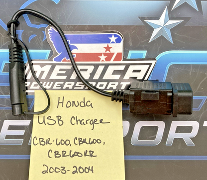 Replaces Honda USB Charger, Fits: (2003-2004) CBR 600, CBR600, CBR600RR