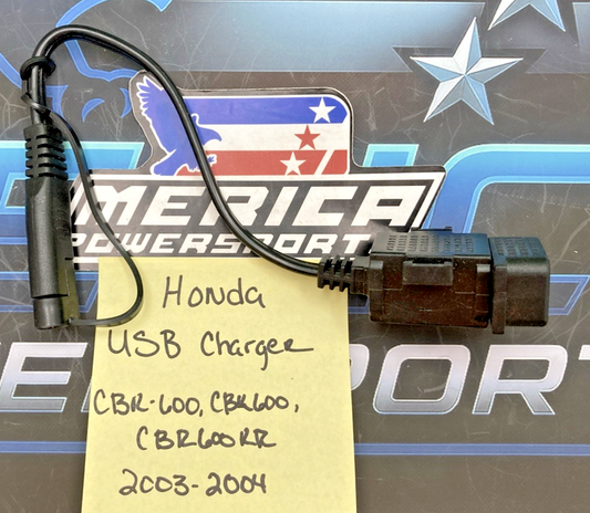 Replaces Honda USB Charger, Fits: (2003-2004) CBR 600, CBR600, CBR600RR