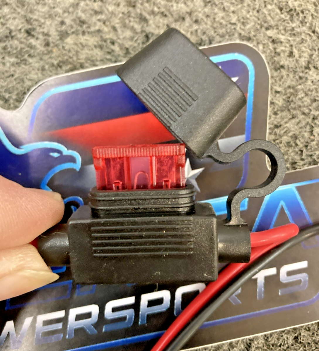 Motorcycle Battery Charger Cord Plug For Tender Cable Quick Connect Extension