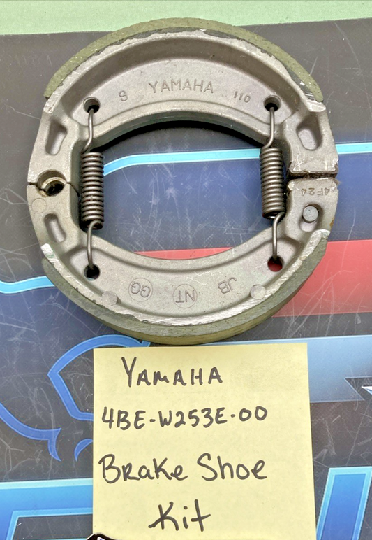 Genuine Yamaha 4BE-W253E-00 BRAKE SHOE KIT