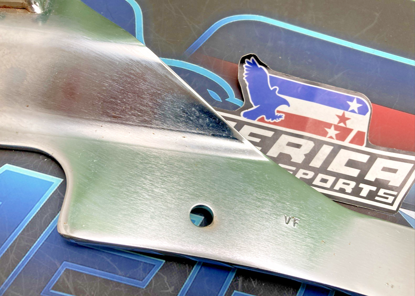 Replaces Yamaha STR-4TR41-10 Chrome V-Star Backrest Side Arm RH (Incomplete kit)