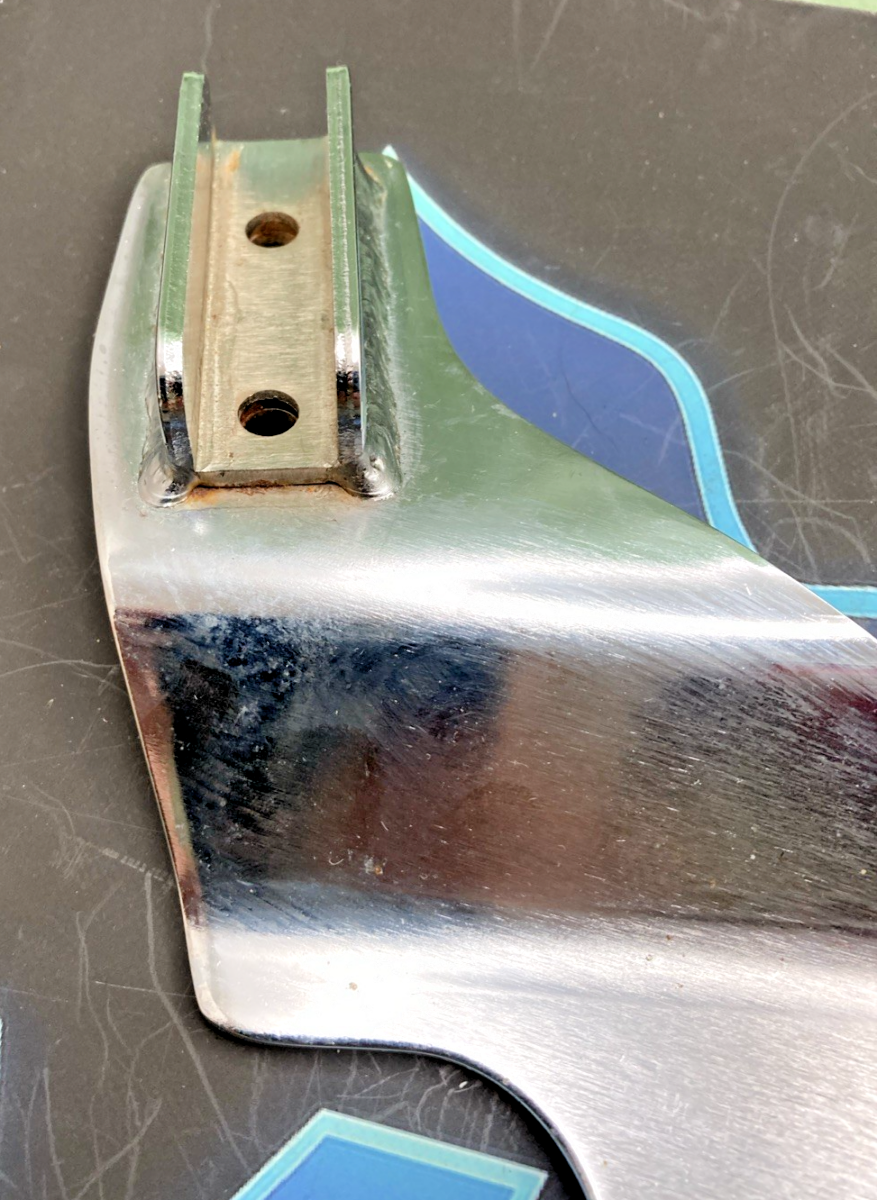 Replaces Yamaha STR-4TR41-10 Chrome V-Star Backrest Side Arm RH (Incomplete kit)