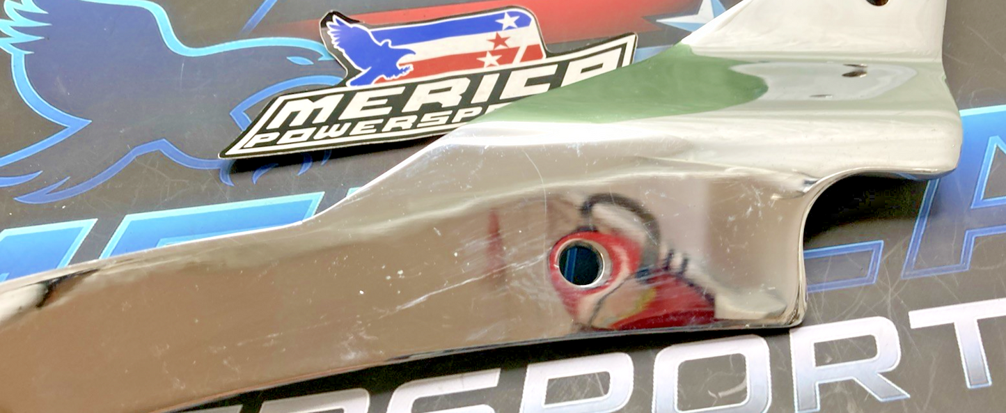 Replaces Yamaha STR-4TR41-10 Chrome V-Star Backrest Side Arm RH (Incomplete kit)