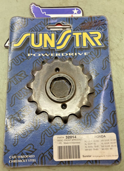 New Genuine Sunstar 32014 Front Sprocket 14T