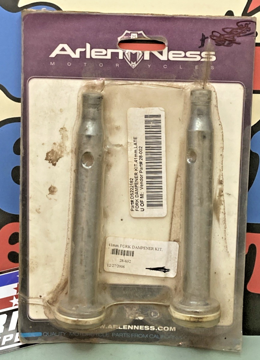 New Genuine Arlen Ness DS222182 Fork Dampener Kit 41mm